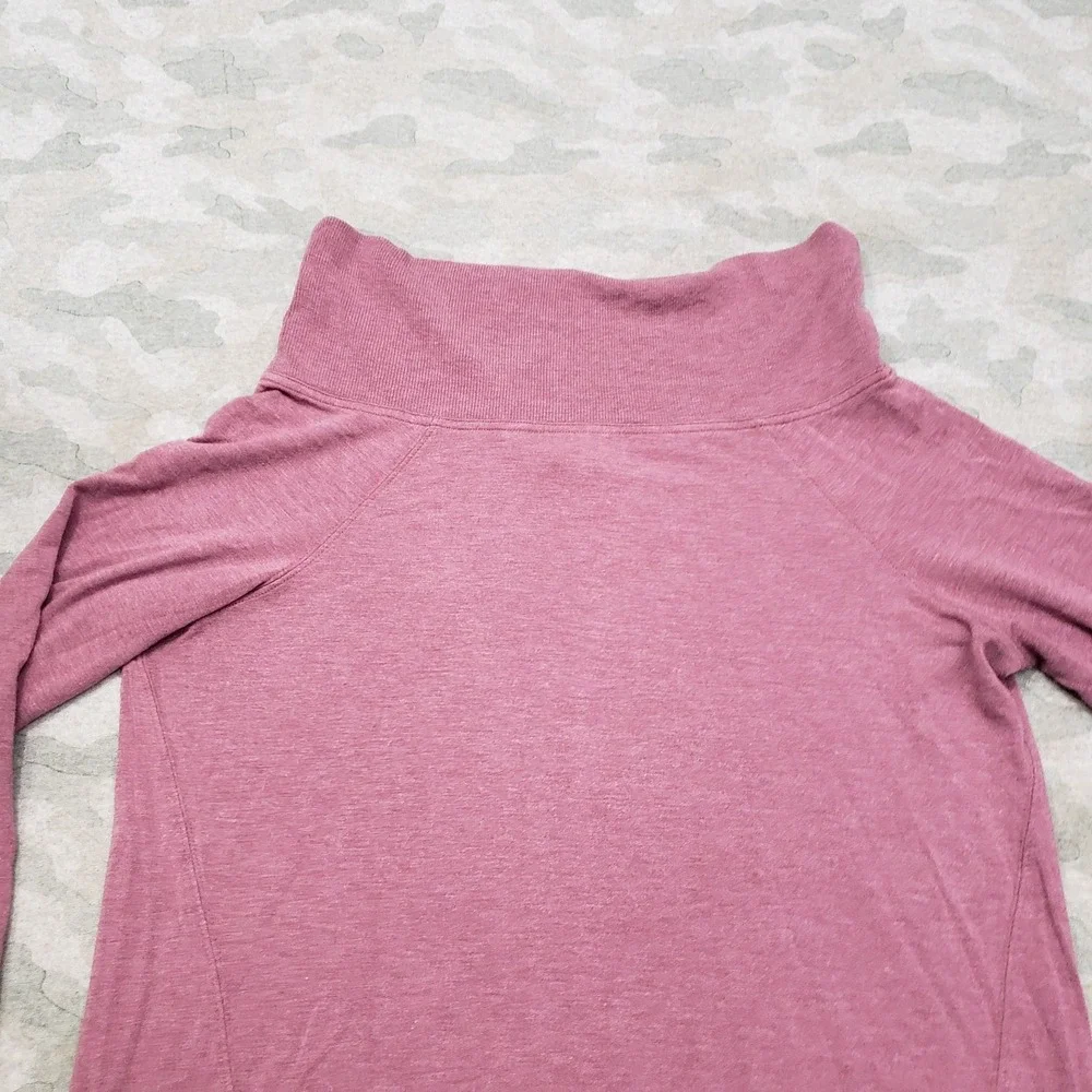 Athleta Sweater Womens Medium Purple‎ Pullover Long Sleeve